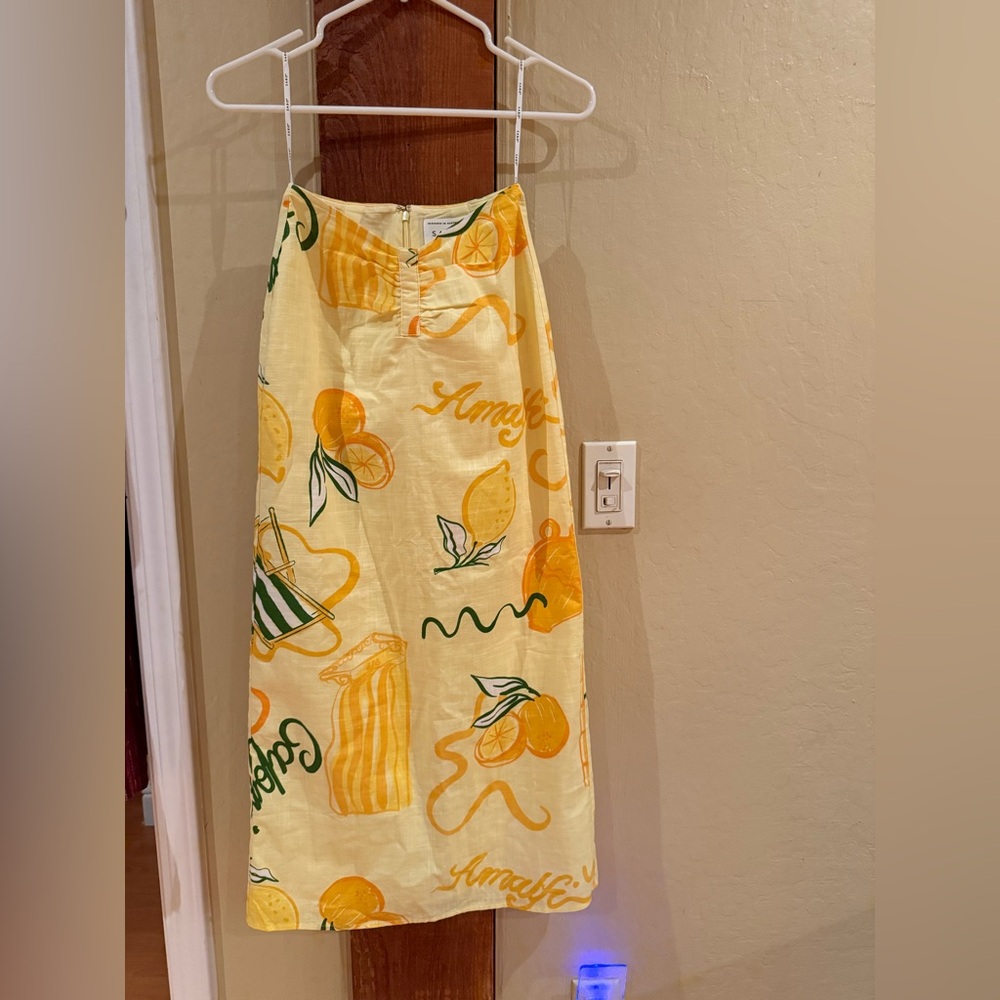 Sabo Skirt Citrus Print Midi Skirt - Picture 9 of 9